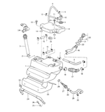 Reliable Fuel Tank Sending Unit Gasket for Porsche 911 (1989-98) ensures a secure seal. Prevents troublesome gas tank vapor leaks and meets OE specifications for durability. Replace old gaskets during sending unit installation for long-lasting performance. Replaces 99970711540 and 999 707 115 40.