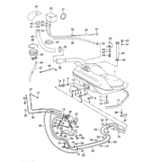 Fuel Filler Neck Sleeve (Neck to Tank) for Porsche 911 912 and 930 (1965-89)