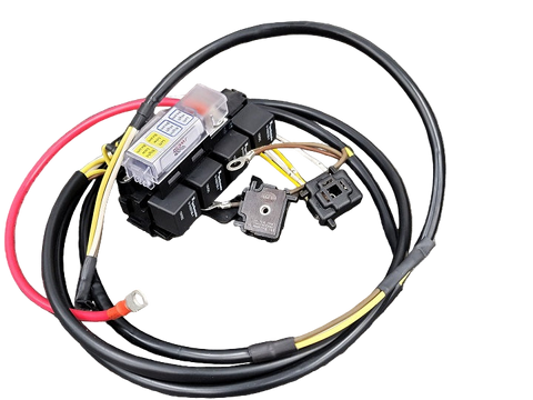 911 Headlight High Power Relay Set for Porsche 911, 912E, and 930 (1974-89)
