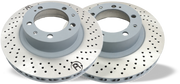 Sebro Front Brake Disc Pair for Porsche 964 Turbo (1991-92)