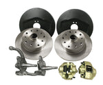 Ball Joint Front Disc Brake Kit, 5 Lug Porsche Pattern, for 1966-1977 VW Bug & Ghia, includes stock height spindles, rotors, calipers, & pads. Shop now at PMB.