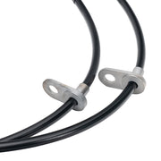 Wilwood MR2 Spyder rear hose mounting-tab detail