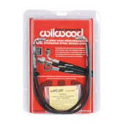 Wilwood RS4 front brake hoses in retail packaging