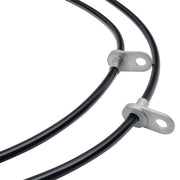 Wilwood Pilot front hose mounting-tab close-up