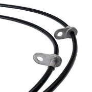 Wilwood Scion tC hose mounting-tab detail