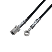 Wilwood Legacy front connector detail with threaded socket and straight banjo eye