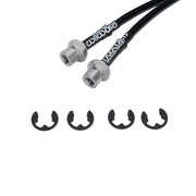 Wilwood Tacoma rear hose sockets and four separate retaining clips