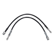 Wilwood BMW 330Ci and M3 front hose pair with male and female threaded ends