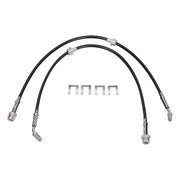 Wilwood R32 front hoses with formed ends and retaining clips