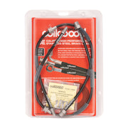 Wilwood X5 front replacement lines in retail packaging