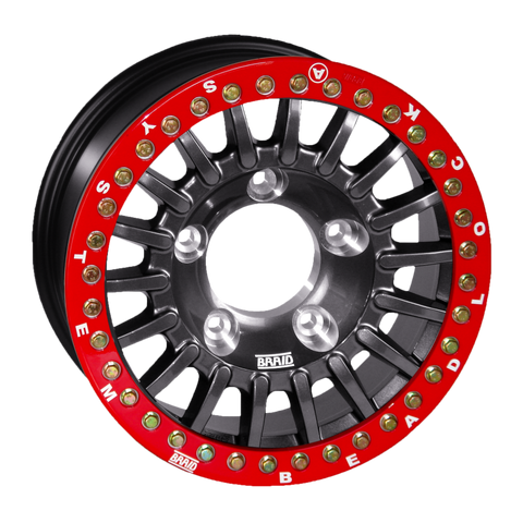 The BRAID Winrace T Beadlock A is a rugged, lightweight wheel for off-road and rally-raid events, offering unbeatable strength and durability. Shop now at PMB.