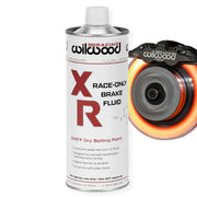 Wilwood XR racing brake fluid container, representative packaging view