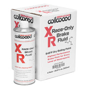 Wilwood XR racing brake fluid container, representative packaging view, product view 2