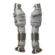 Fabspeed HJS Sport Catalytic Converters for Ferrari 296 GTB / GTS
