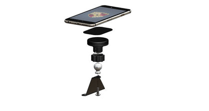 Rennline ExactFit Magnetic Phone mount for Porsche 991, 981 and 718