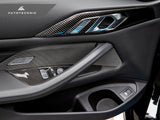 AutoTecknic Dry Carbon Interior Door Handle Trim Set - G22 4-Series
