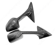 Fabspeed Carbon Fixed Challenge-Style Mirrors, LHD for Ferrari 360 Modena / Spider / Challenge