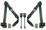 Rennline Retractable 3-Point 914 Seatbelt, Fits 1973-76