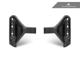 AutoTecknic Dry Carbon Rear Bumper Reflector Trim Set - G87 M2