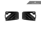 AutoTecknic Dry Carbon Corsa Front Bumper Lower Vent Set - G87 M2