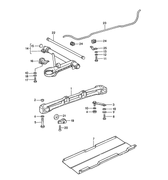 Enhance handling in your Porsche 911 (1976-85) with our sway bar and end link bushing: Guaranteed fitment with precision-molded OE dimensions for easy installation. Replace only the worn bushing to save money. Made from high-quality materials that withstand extreme undercar heat and ozone. Restores anti-roll performance. 24-month unlimited mileage warranty. #24 in diagram. Replaces: 911 343 792 03.