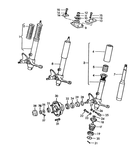 Replace worn hardware with our Spindle Thrust Washer for Porsche 911, 912, 924, 928, 930, 944, and 968. Guaranteed fitment ensures proper function. Made from high-quality materials for maximum durability. Includes a 24-month unlimited mileage warranty. #35 in Diagram, 2 Required per car. Replaces: 911 341 663 00, 91134166300.