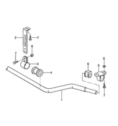 Enhance your Porsche 924S (1987-88) or 944 Base (1983-86) with our Front Inner Sway Bar Bushing. Guaranteed fitment with precision-molded OE dimensions. Save money by replacing only worn bushings and restore handling. Quality materials withstand extreme heat and ozone. Eliminates clunk and rattle while improving anti-roll bar performance. 24-month unlimited mileage warranty. Replaces: 477 411 053J, 477411053J.