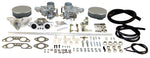 EMPI Dual WEBER 34 ICT Kit: Performance and fuel economy upgrade for 1700-2000cc Type 2/4 & 914 engines, with air cleaners. Shop now at PMB Performance.