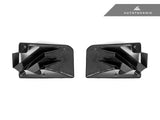 AutoTecknic Dry Carbon Corsa Front Bumper Lower Vent Set - G87 M2