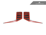 AutoTecknic Dry Carbon Rear Bumper Trim Set - G87 M2