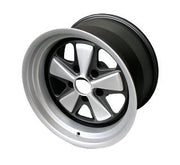 PMB Performance presents Maxilite 5 Spoke 17 x 5 wheels for the 911 SC, Carrera, and Turbo. Crafted in Switzerland, these TÜV certified Fuchs-style wheels showcase exceptional attention to detail and come with a 3-year warranty. Available in four classic finishes.