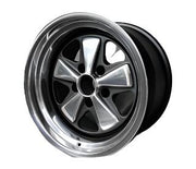 PMB Performance presents Maxilite 5 Spoke 17 x 5 wheels for the 911 SC, Carrera, and Turbo. Crafted in Switzerland, these TÜV certified Fuchs-style wheels showcase exceptional attention to detail and come with a 3-year warranty. Available in four classic finishes.