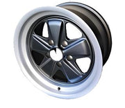 PMB Performance introduces Maxilite 5 Spoke 17 x 9 wheels for Porsche 911 SC/Carrera, showcasing Swiss craftsmanship in Fuchs-style design. TÜV certified for safety and quality, these wheels come with a 3-year warranty. Available in four classic finishes. Specs: 5 x 130mm bolt circle, 15mm offset, 71.6mm center hole.