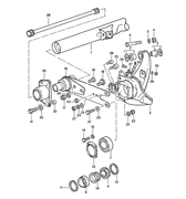 Revitalize your Porsche 911, 912, or 930 (1968-89) with our Rear Spring Plate Bushing Set. Guaranteed fitment ensures restored suspension movement and stability, improving cornering and braking. Modern elastomer construction offers superior durability. OE bushing dimensions and geometry maintain correct wheel alignment and control. Heat and ozone-resistant material for a smooth ride. Includes 24-month unlimited mileage warranty. Replaces: 911 333 009 00BHD.