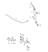 Improve handling in your Porsche 924S, 944, or 968 (1985-95) with our Sway Bar Link. Guaranteed fitment and replacement of worn factory links restore precise handling and a quiet ride. Features OE geometry for proper anti-roll bar function and stability. Constructed from high-quality, corrosion-resistant materials. 24-month unlimited mileage warranty. Replaces: 477 511 051A, 477511051A.