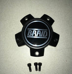 Replacement BRAID center caps: Optional caps for BRAID wheels, available in various sizes and bolt patterns. Prices are per cap. Shop now at PMB.