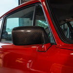 Rennline Carbon Fiber Mirrors: Lightweight, durable upgrade with seamless OEM fit. Save 1.94lbs and install in minutes using factory hardware. Shop now at PMB.