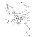 This URO Parts 19mm Brake Master Cylinder is a more affordable alternative to the ATE unit. Includes a single pole pressure switch. Replaces 91135501202.