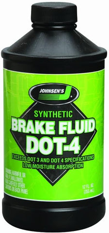 Johnsen's DOT 4 Premium Brake Fluid – Engineered for Performance and Safety When it comes to braking excellence, Johnsen's has been a trusted name in the automotive industry since 1932. Their DOT 4 Premium Brake Fluid is no exception, delivering superior performance and peace of mind.