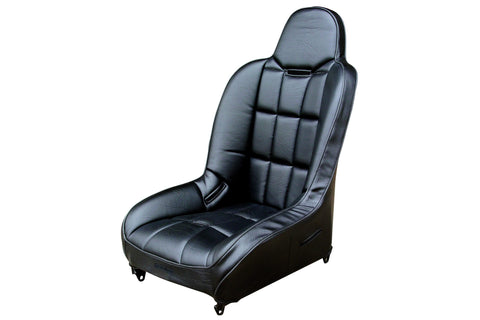 Hi-Back Seat Black Vinyl / Black Vinyl