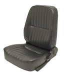 Low-Back Seat Only, Left Side, Black Vinyl, Each