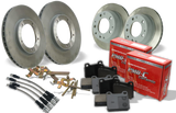 Porsche Brake Service Bundle for 911/912 Steel Calipers (65-89)