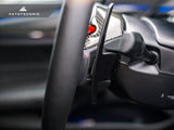 AutoTecknic Replacement Carbon Steering Wheel Top Cover - F97 X3M | F98 X4M