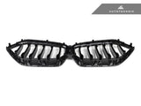 AutoTecknic Painted Glazing Black Front Grille - G06 X6 LCI