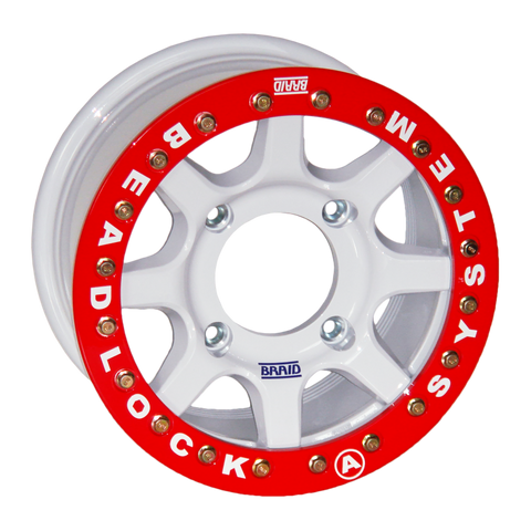 BRAID Fullrace B Beadlock A wheels are tough, FlowCast wheels for off-road and Rally-Raid, featuring Beadlock tech for extreme conditions. Shop now at PMB.