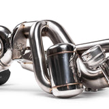 Fabspeed Porsche 718 GT4 RS Valvetronic X-Pipe Cat-Back Exhaust System (2022+) (Image: 7)
