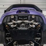 Fabspeed Porsche 718 GT4 RS Valvetronic X-Pipe Cat-Back Exhaust System (2022+) (Image: 4)