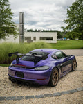 Fabspeed Porsche 718 GT4 RS CUP Car Style Wing Risers (2022+) (Image: 10)