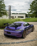 Fabspeed Porsche 718 GT4 RS CUP Car Style Wing Risers (2022+) (Image: 10)
