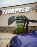 Fabspeed Porsche 718 GT4 RS CUP Car Style Wing Risers (2022+) (Image: 9)
